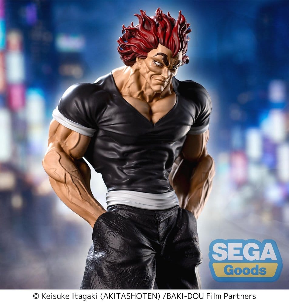 Baki-Dou Luminasta PVC Figure Yujiro Hanma 25 cm
Statues Baki