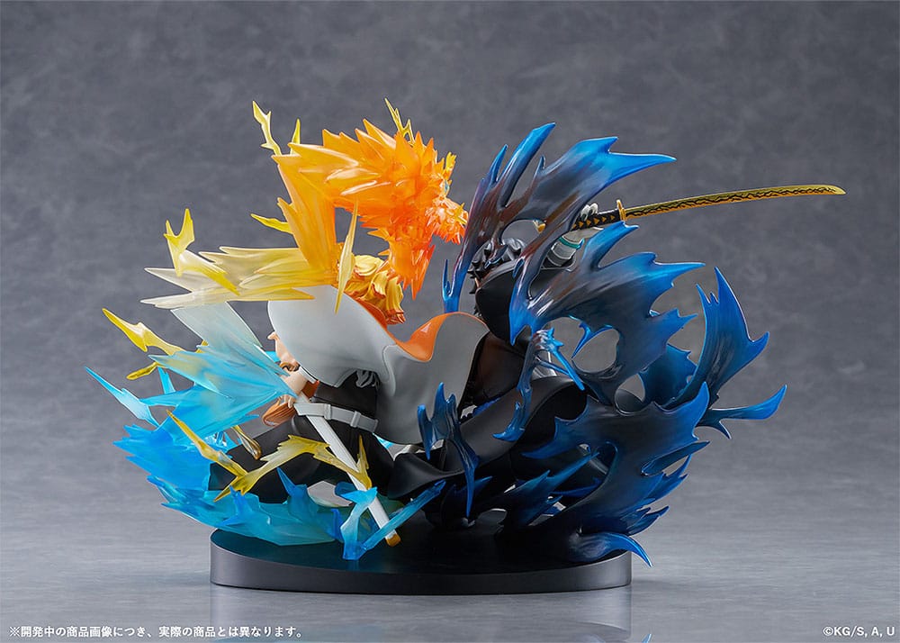 Demon Slayer: Kimetsu no Yaiba PVC Statue Zenitsu Agatsuma & Kaigaku 15 cm