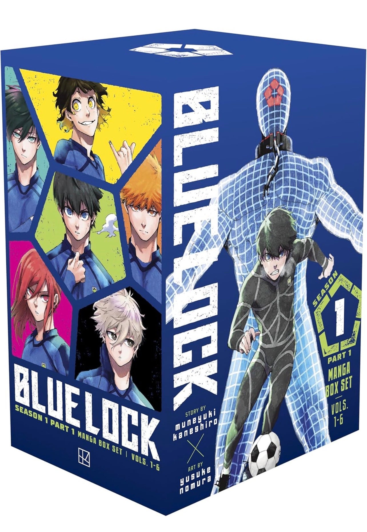 Blue Lock Season 1 Part 1 Manga Box Set : 1