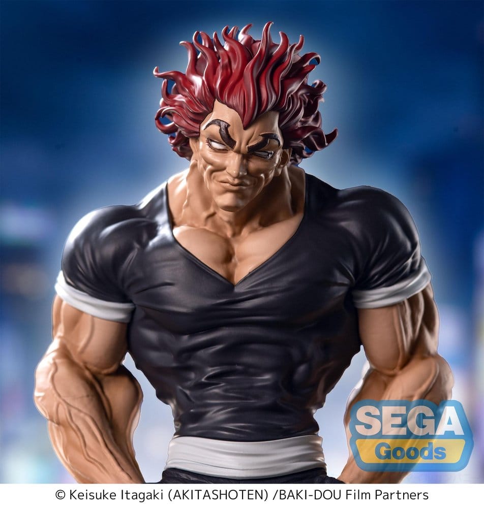 Baki-Dou Luminasta PVC Figure Yujiro Hanma 25 cm
Statues Baki