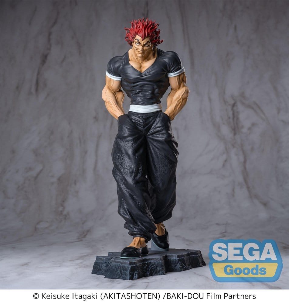 Baki-Dou Luminasta PVC Figure Yujiro Hanma 25 cm
Statues Baki