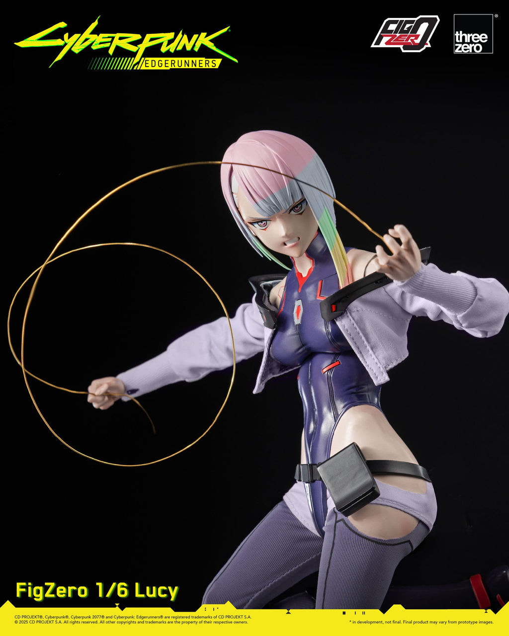 Cyberpunk: Edgerunners FigZero Action Figure 1/6 Lucy 29 cm