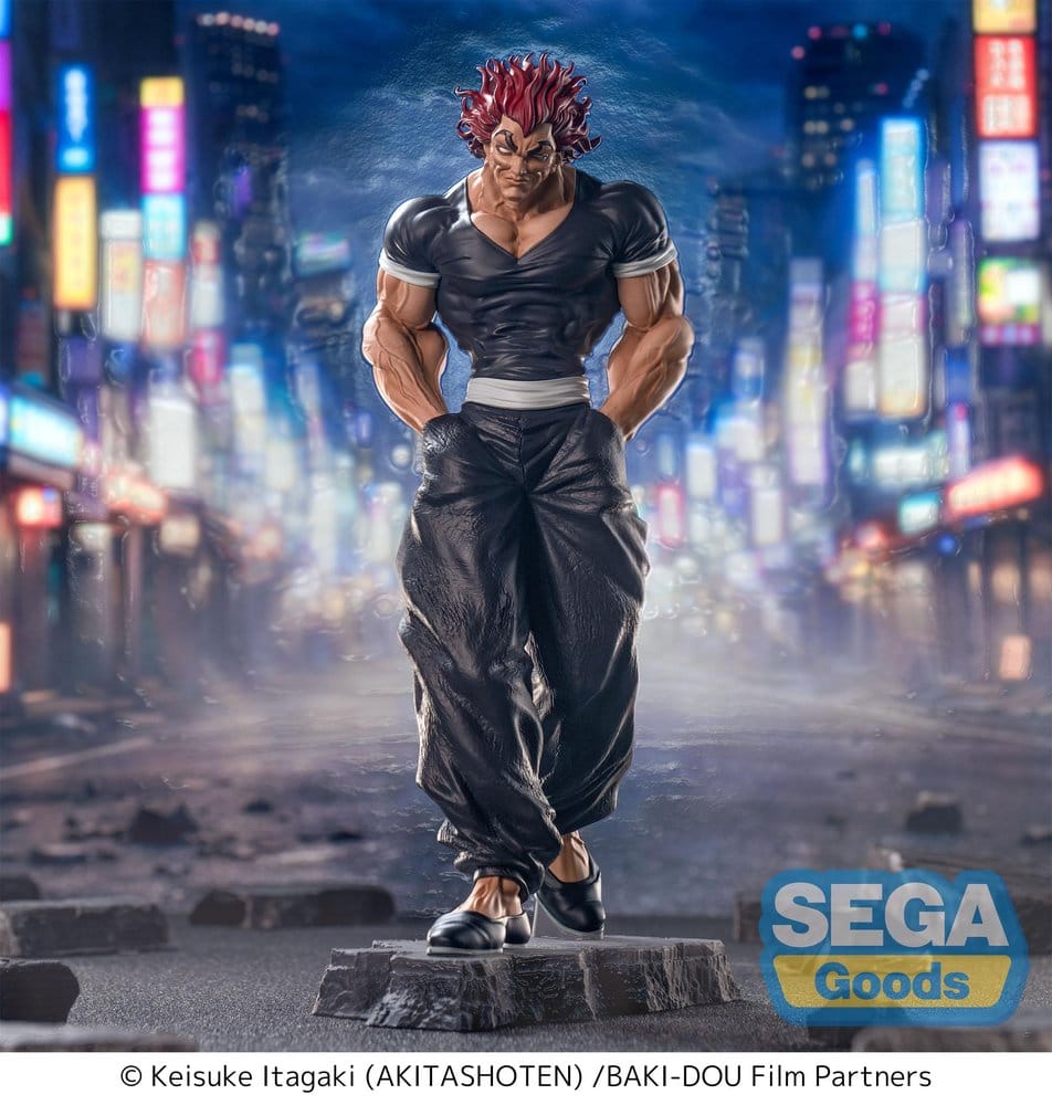 Baki-Dou Luminasta PVC Figure Yujiro Hanma 25 cm
Statues Baki
