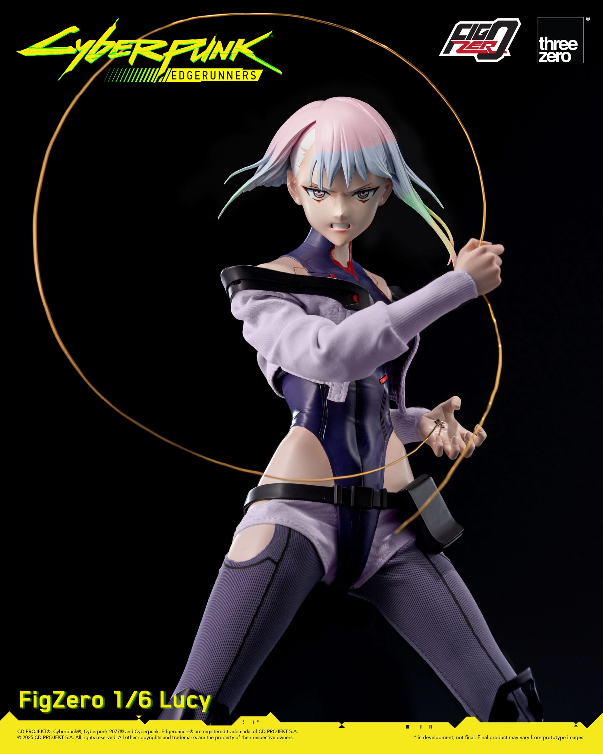 Cyberpunk: Edgerunners FigZero Action Figure 1/6 Lucy 29 cm