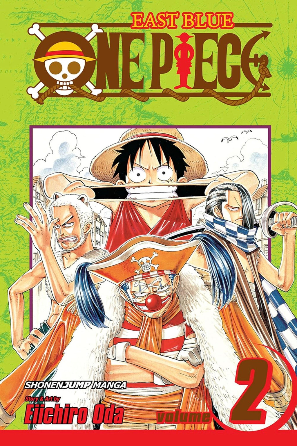 One Piece Manga Starter Set (Volumes 1–3)