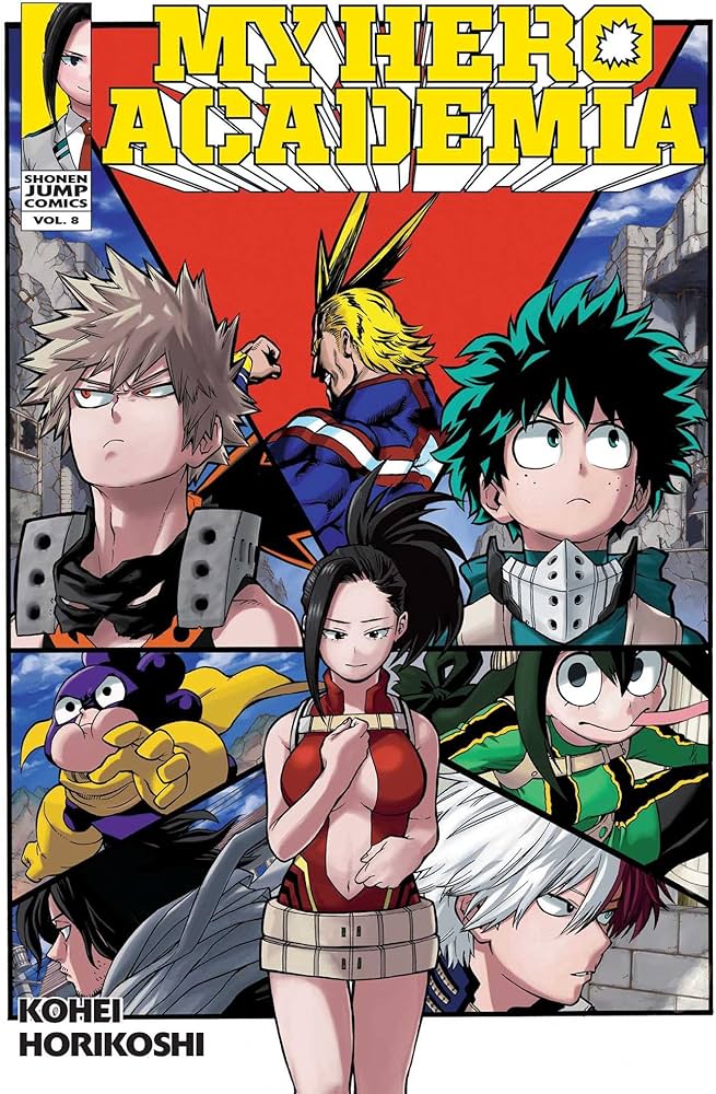 My Hero Academia, Vol. 8 : Yaoyorozu Rising Volume 8
